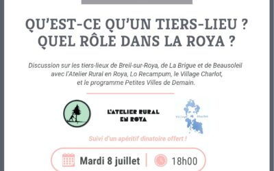 📣 Paroles en Roya #7 : Qu’est-ce qu’un tiers-lieux? 